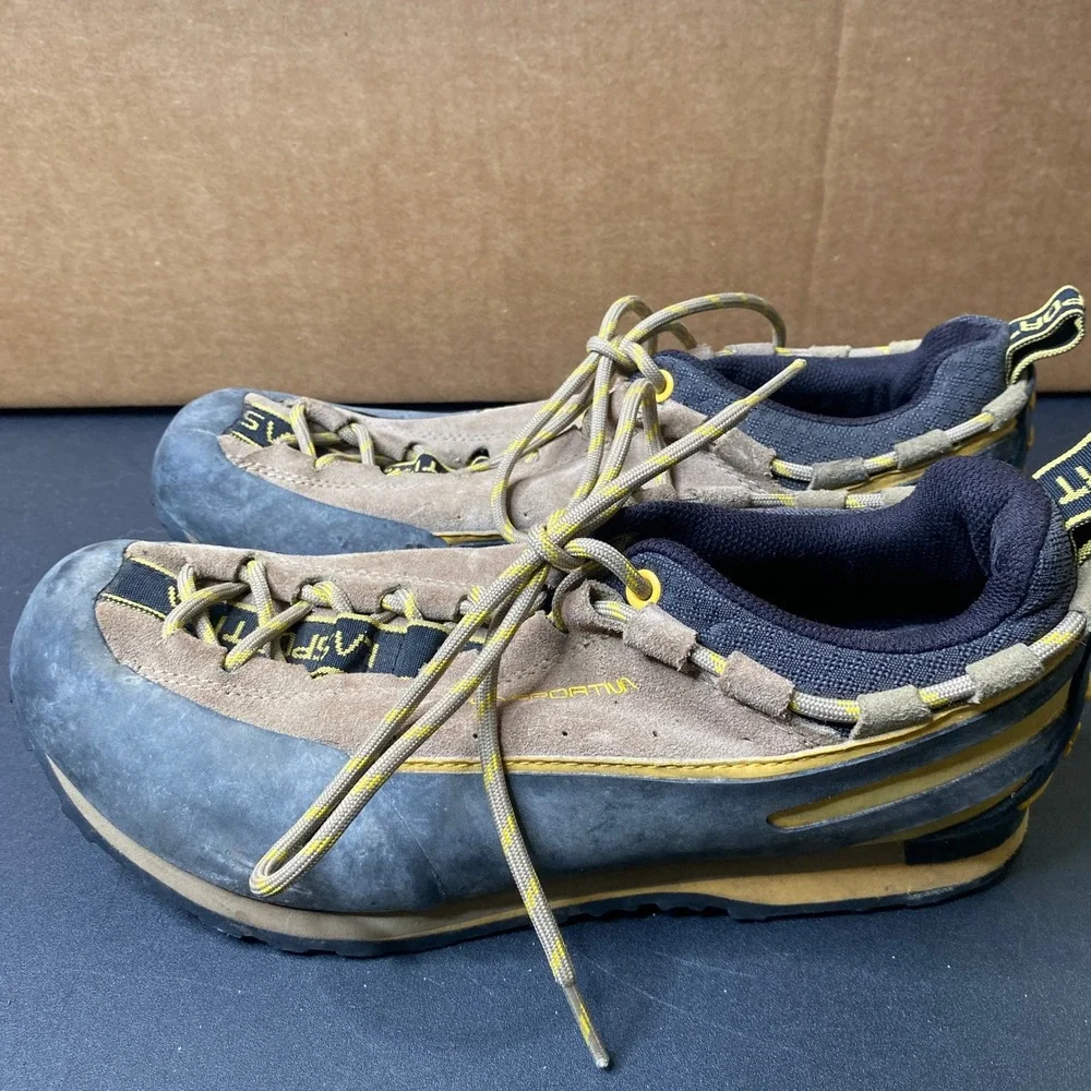 La Sportiva Cirque Pro Mens Approach Shoes Brown 1667E-A Size 10.5 US 43.5